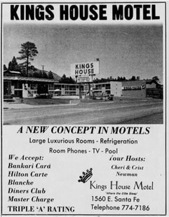 Kings House Motor Hotel - History