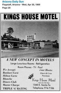 Kings House Motor Hotel - History